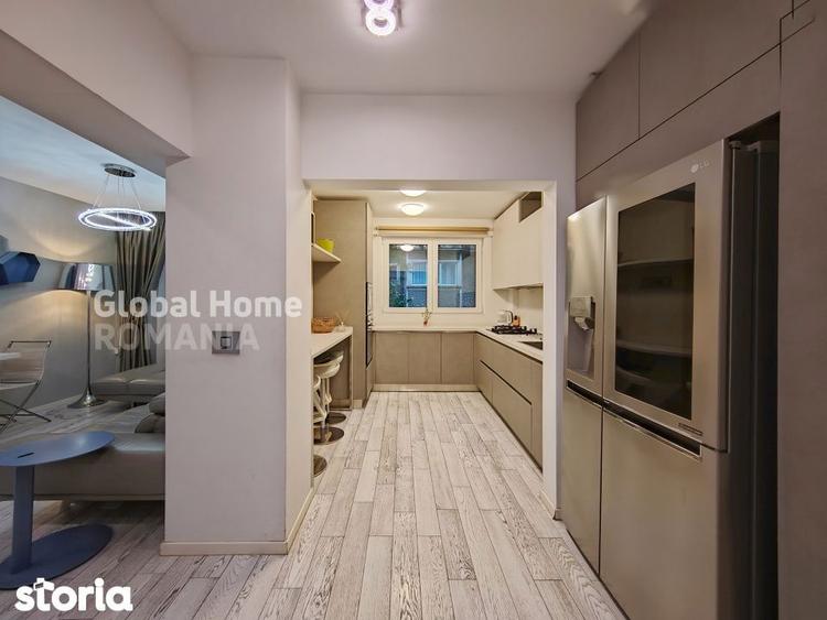 Apartament cu 3 camere, mobilat în Dorobanți
