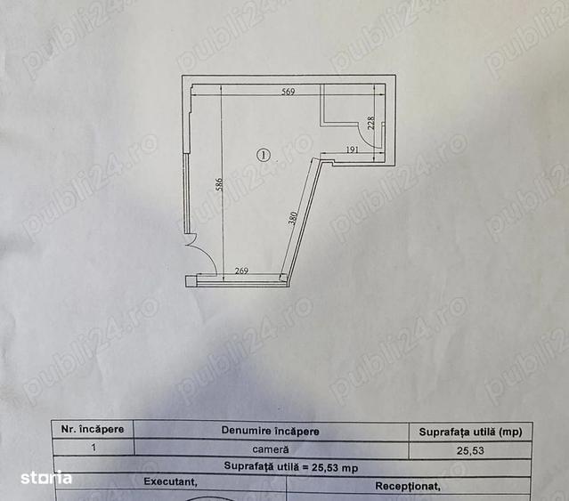 Spațiu comercial, de 26 mp, în Central