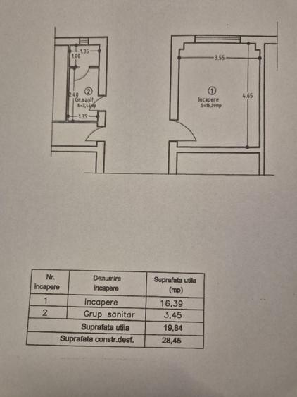 Spațiu comercial, de 20 mp, în Vlahuță