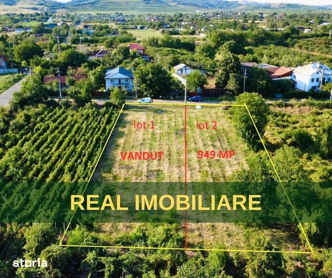 Teren de 950 mp, în Merei