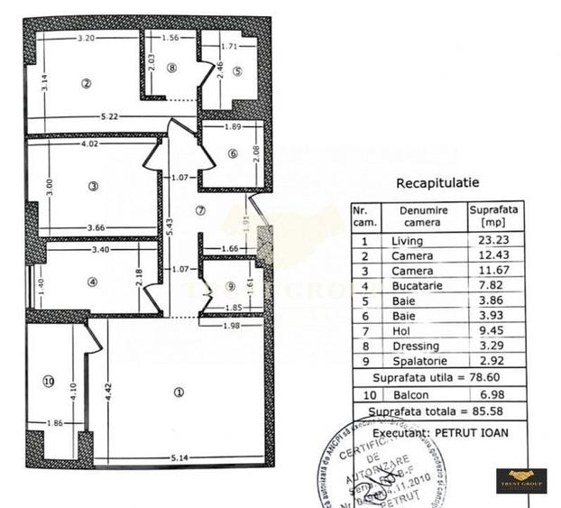 Apartament modern cu 3 camere, Victoriei-Banu Manta | Imobil 2021 - 11
