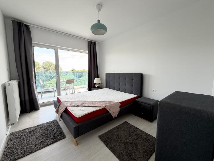 Apartament cu 2 camere semidecomandat, mobilat în Floreasca