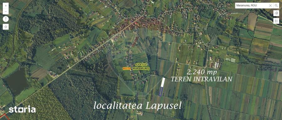 Teren de 2240 mp, în Recea