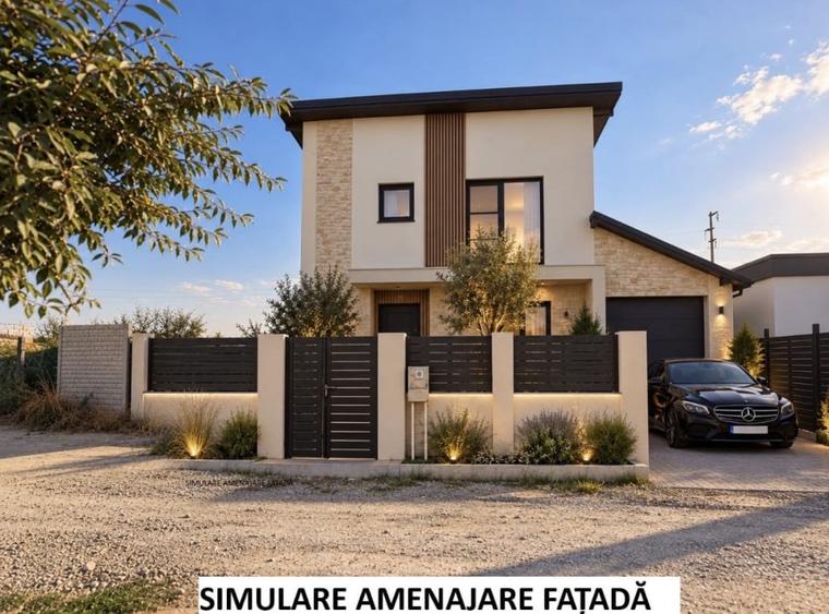 Casă individuală cu 5 camere cu Garaj în Șimnicu de Sus