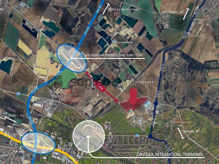Teren Construcții intravilan de 194121 mp, în Episcopia Bihorului
