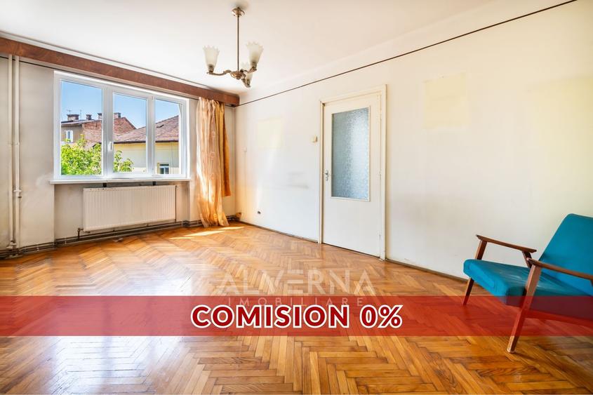 Apartament cu 2 camere semidecomandat în Horea