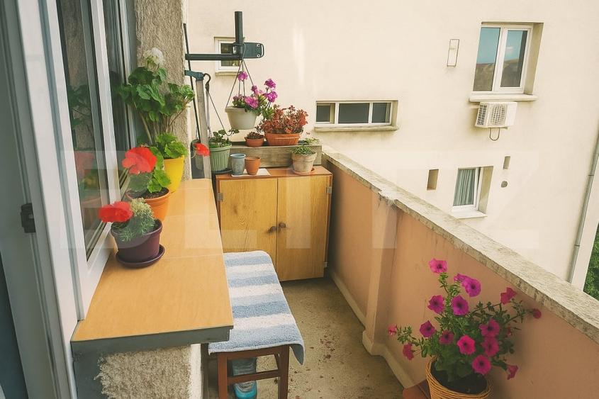 Apartament cu 2 camere decomandat, mobilat în Plopilor