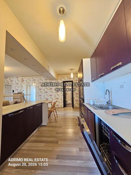 Apartament cu 3 camere semidecomandat în City Park Mall