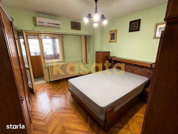 Apartament cu 3 camere decomandat, mobilat în Decebal