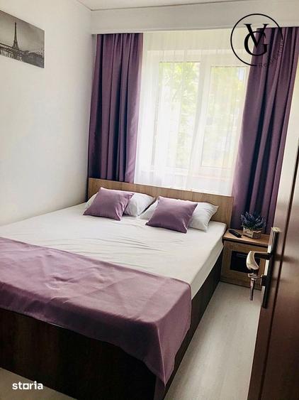 Apartament cu 3 camere semidecomandat, mobilat în Tomis Nord