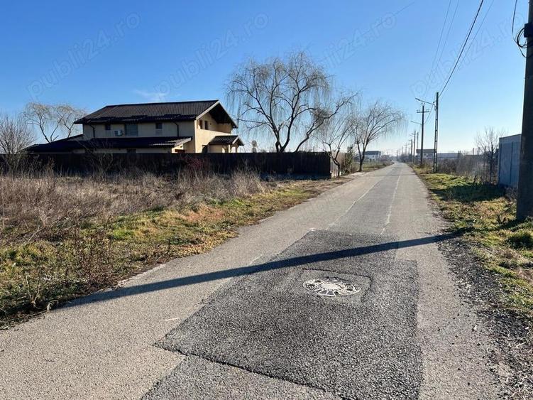 Teren de 1000 mp, în Grădiștea