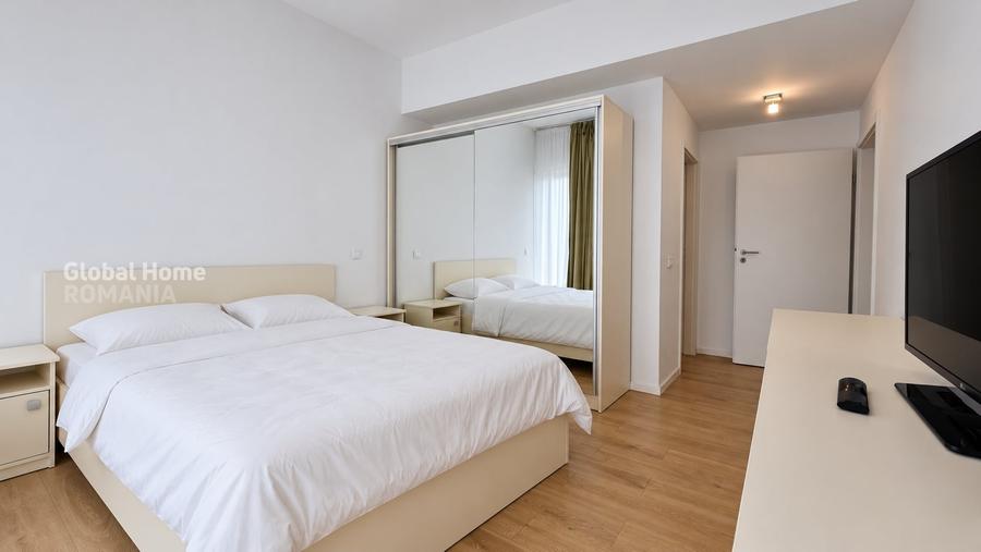 Apartament cu 3 camere decomandat, mobilat în Băneasa