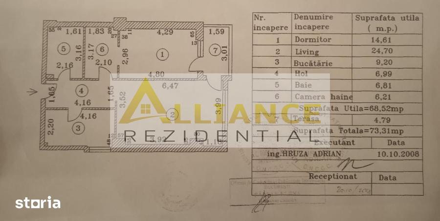 EXCLUSIVITATE | 2 camere spatios 74 mp | Ghencea | Piscina + parcare - 3