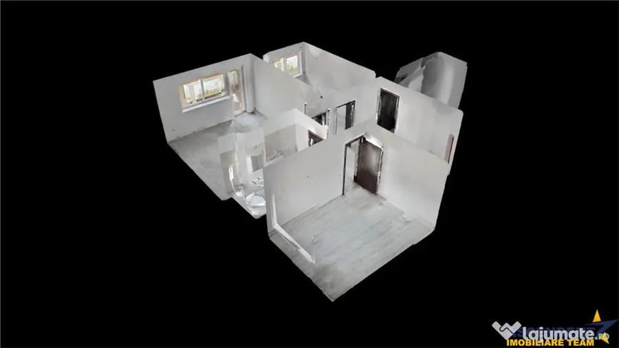 Apartament cu 2 camere decomandat în Sânpetru