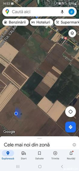 Teren de 9800 mp, în Pasărea