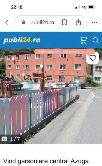 Garsonieră decomandată în Central