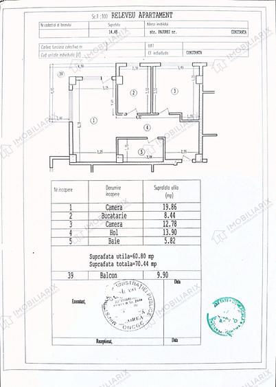 Tur virtual | Apartament 2 camere, decomandat, gaze, Faleza Sud - 3