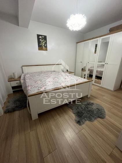 Apartament cu 2 camere semidecomandat, mobilat în Giroc