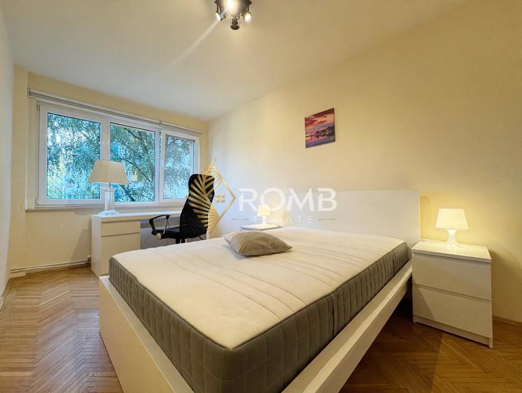 Apartament cu 3 camere semidecomandat, mobilat în Grigorescu