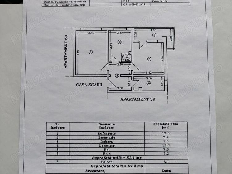 APARTAMENT 2 CAMERE DECOMANDAT CONFORT 0 ZONA TOMIS NORD - 6