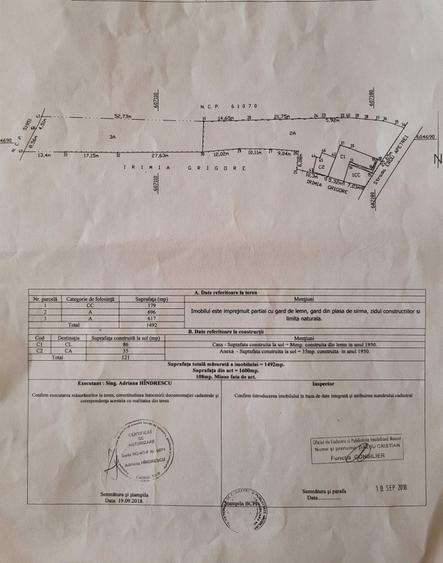 Casă cu 3 camere cu Teren 86 Mp în Ciritei