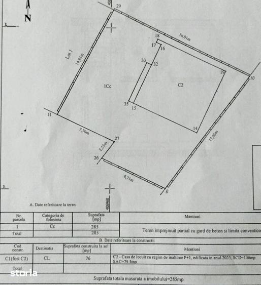 Casă cu 3 camere cu Teren 285 Mp în Malu Mare
