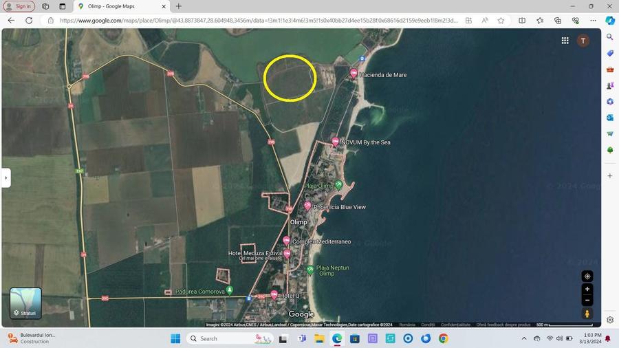 Teren Construcții intravilan de 150000 mp, în Central