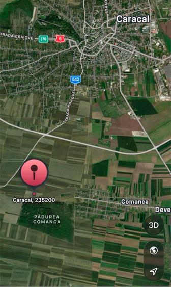 Teren agricol extravilan de 4234 mp, în Central