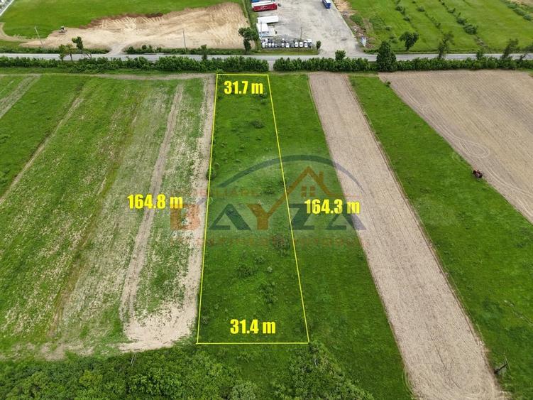 Teren agricol intravilan de 5200 mp, în Ilba
