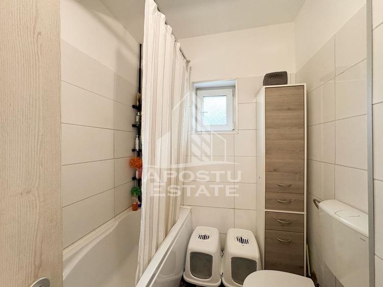 Apartament cu 2 camere decomandat, mobilat în Braytim