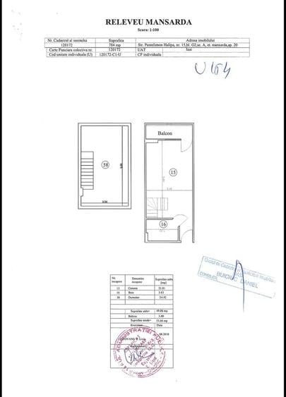 Apartament cu 2 camere decomandat în Nicolina