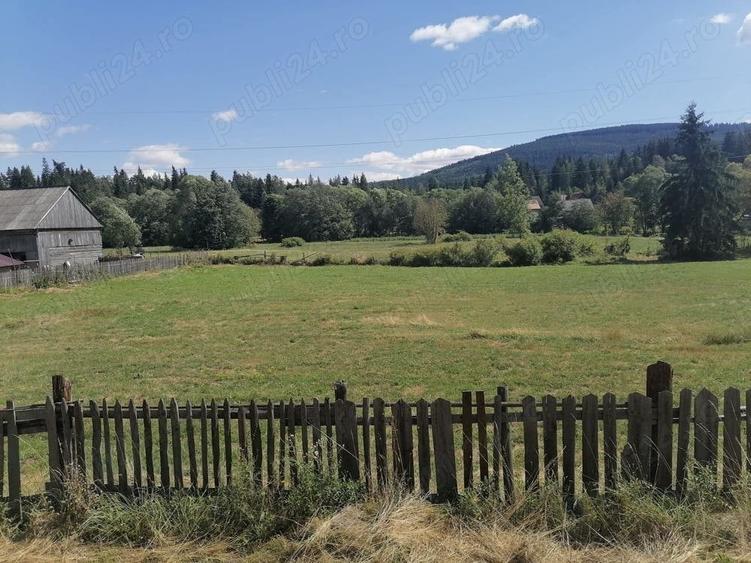 Teren de 1700 mp, în Izvoru Mureșului
