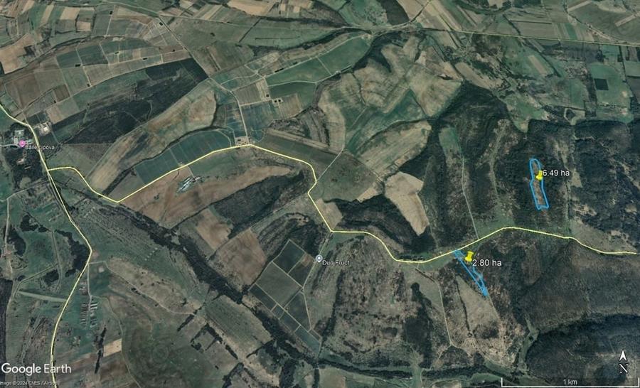 Teren de 92900 mp, în Central