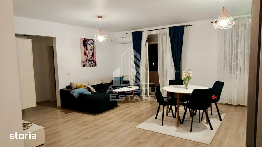 Apartament cu 3 camere, mobilat în Giroc