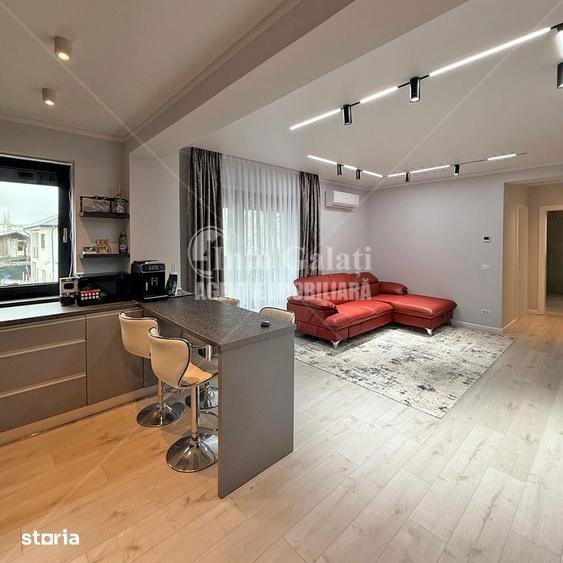 Apartament cu 2 camere, mobilat în Micro 40