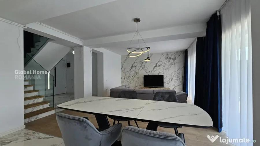 Casă cu 5 camere cu Teren 300 Mp în Tunari