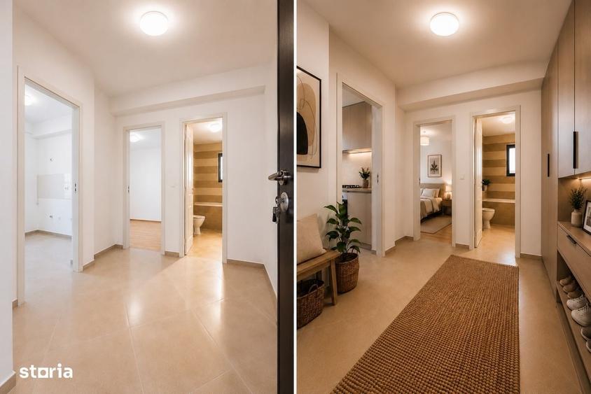 Apartament cu 2 camere decomandat în Lunca Cetățuii