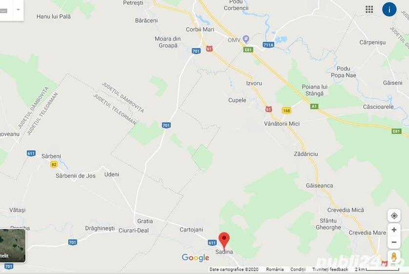Teren de 6 mp, în Sadina