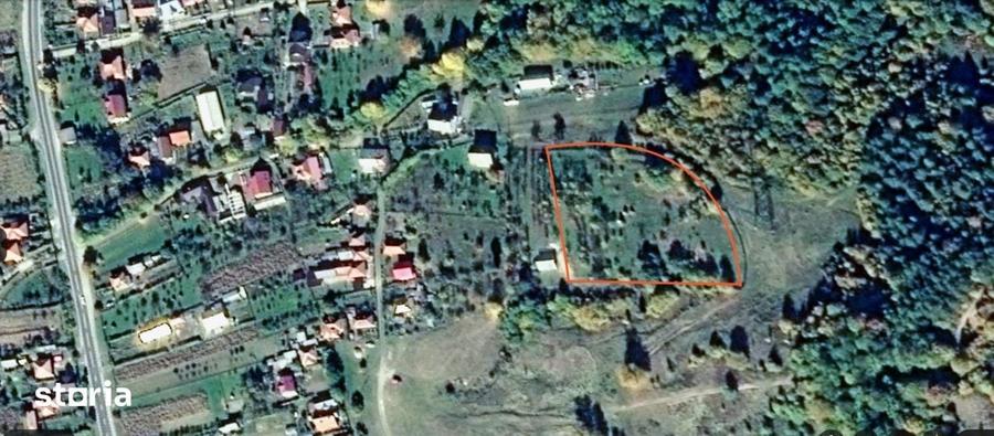 Teren de 2500 mp, în Băiculești