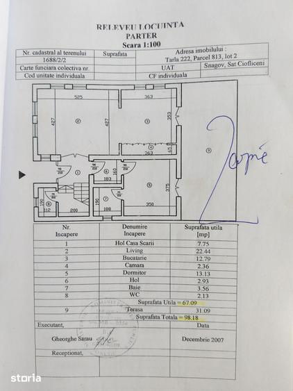 Casă cu 5 camere cu Teren 1500 Mp în Snagov