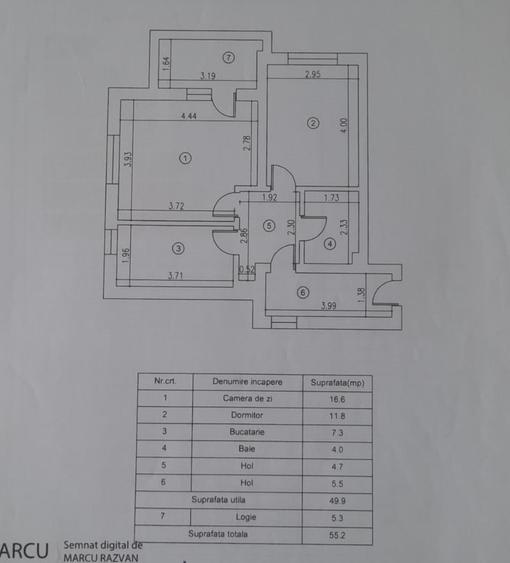 Apartament cu 2 camere decomandat în Chiajna
