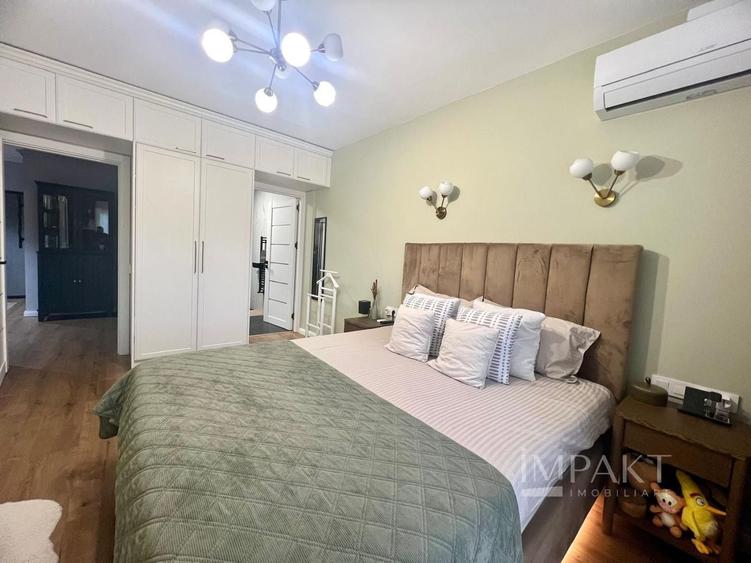 Apartament cu 3 camere decomandat, mobilat în Baciu