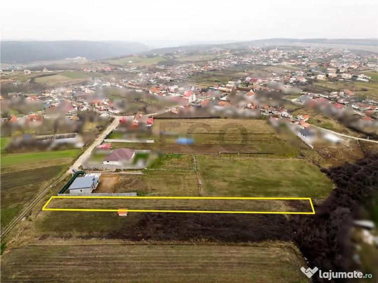 Teren de 1600 mp, în Cordău