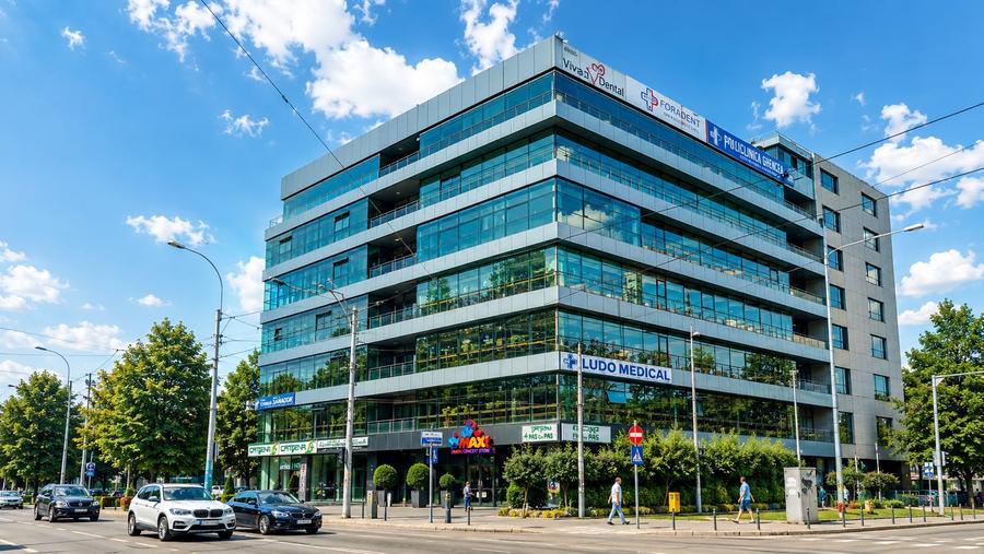 Birou, de 9,400 mp, în Ghencea