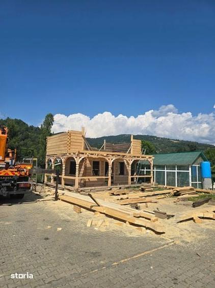 Cabana lemn masiv de vanzare - 7
