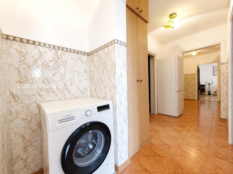 Apartament cu 3 camere decomandat, mobilat în Tineretului