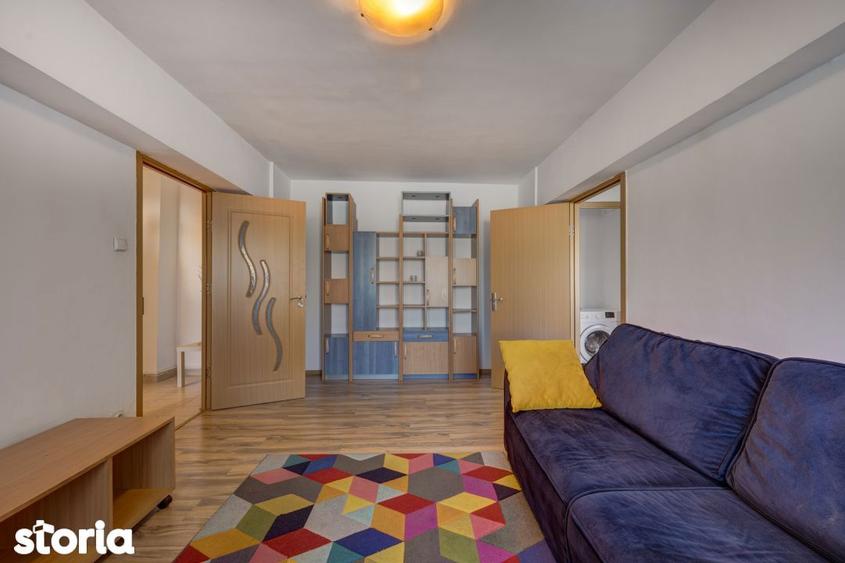 Apartament cu 2 camere, mobilat în Tei