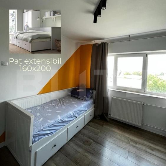 Apartament cu 2 camere decomandat, mobilat în Între Lacuri