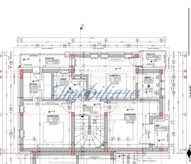 Triplex 4 camere 112.7 mp si teren 256 mp in Floresti zona Terra - 4