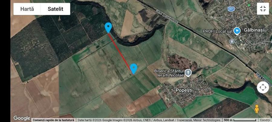 Teren Frumu?ani - direct proprietar 10000mp. - 3